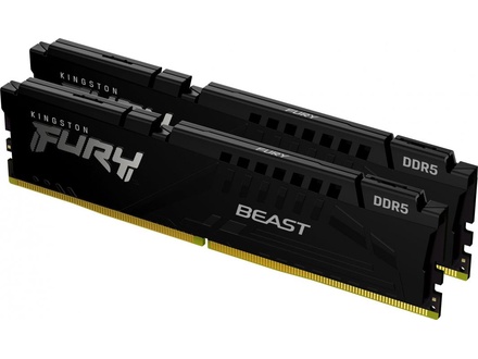 Kingston Fury Beast Black 64GB (2x32GB) DDR5 5600MHz CL40 DIMM (KF556C40BBK264)