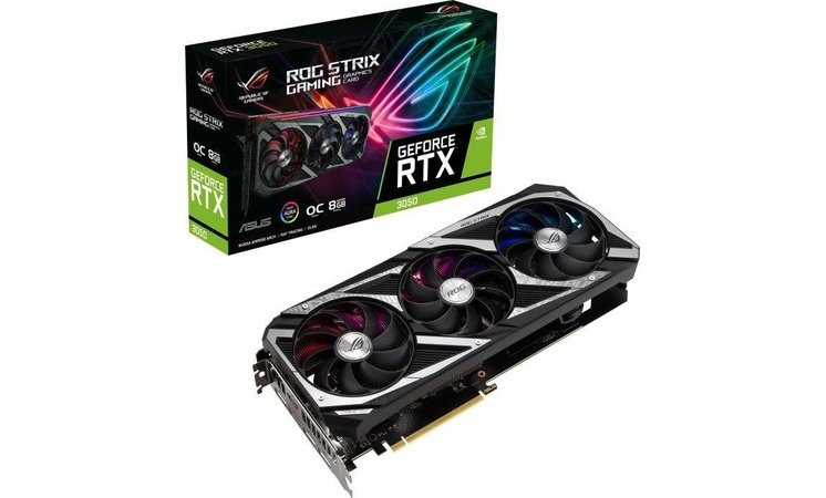 Asus GeForce RTX 3050 STRIX Gaming 8GB OC LHR