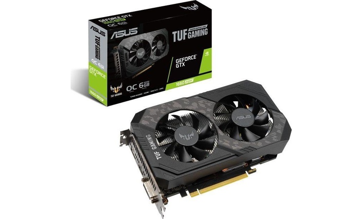 Asus GeForce GTX 1660 SUPER TUF OC 6GB