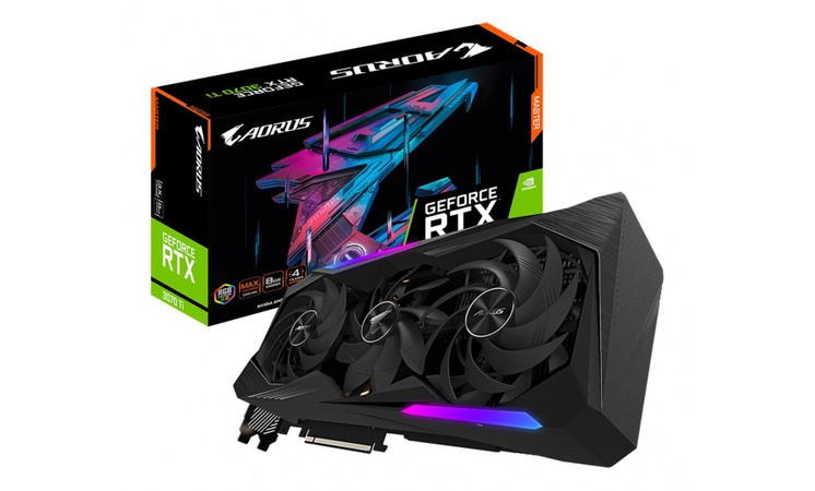 Gigabyte GeForce RTX 3070 Ti AORUS MASTER 8GB