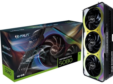 Palit Karta graficzna  GeForce RTX 5080 GameRock 16