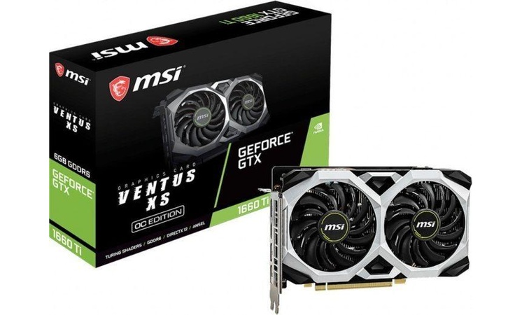 MSI GeForce GTX 1660 Ti VENTUS XS 6GB