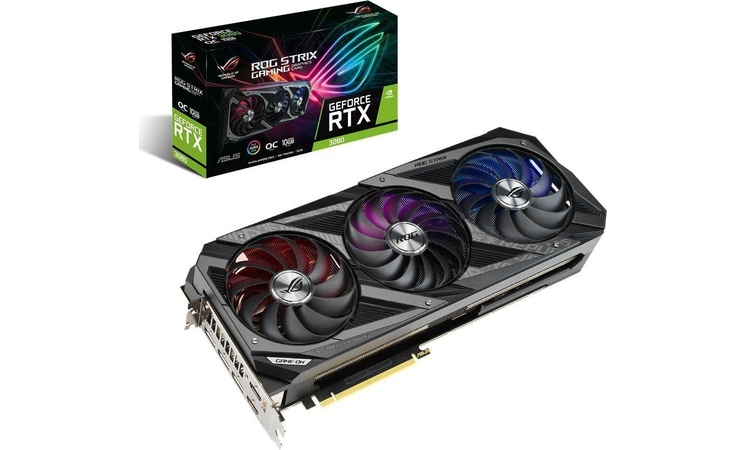 Asus GeForce RTX 3080 STRIX Gaming 10GB OC V2 LHR