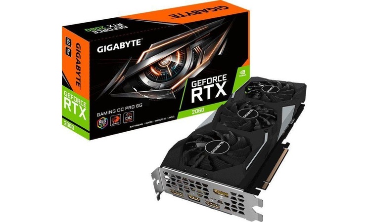 Gigabyte GeForce RTX 2060 Gaming OC Pro 6GB