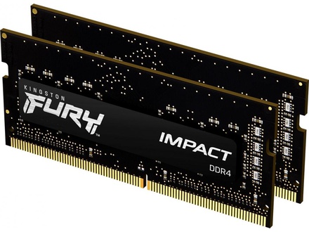 Kingston Fury Impact 16GB (2x8GB) DDR4 3200MHz CL20 SODIMM (KF432S20IBK2/16)