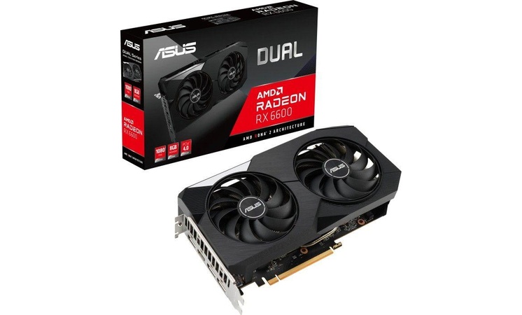 Asus Dual Rx 6600Xt Oc 8Gb