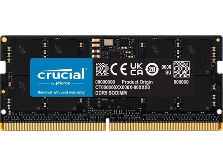 Crucial DDR5 16GB 5600MHz CL46 SO-DIMM (CT16G56C46S5)