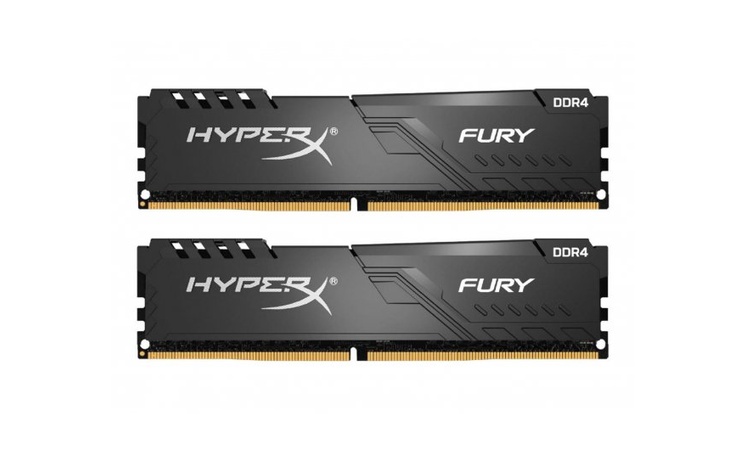 HyperX Fury Black 64GB (2x32GB) 3200MHz CL16