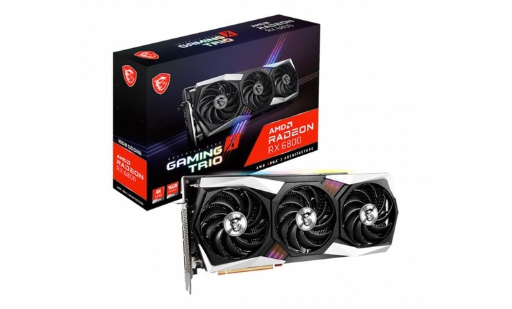 MSI Radeon RX 6800 GAMING X TRIO 16GB GDDR6