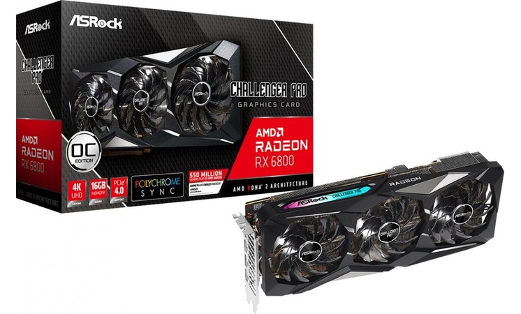 ASrock Radeon RX 6800 Challenger Pro OC 16GB