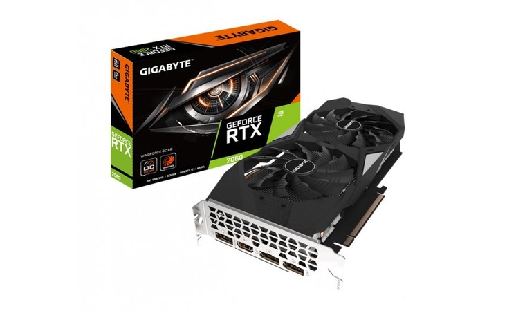 Gigabyte GeForce RTX 2060 WindForce 6GB OC rev.2.0