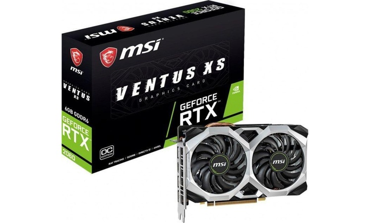 MSI GeForce RTX 2060 VENTUS XS OC 6G