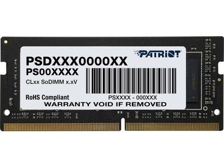 Patriot Signature Line 8GB SO-DIMM DDR4 3200MHz CL22 (PSD48G320081S)