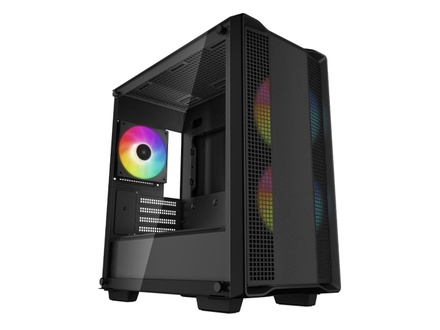 Deepcool Micro Atx Case Cc360 Black Mini Itx 4 (RCC360BKAPM3G1)