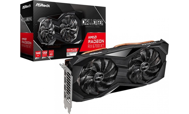 ASrock Radeon RX 6700 XT Challenger D 12GB