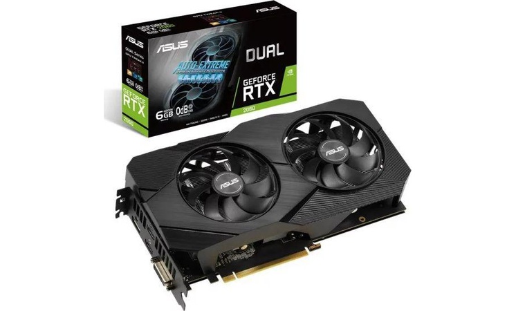 Asus GeForce RTX 2060 Dual Evo OC 6GB