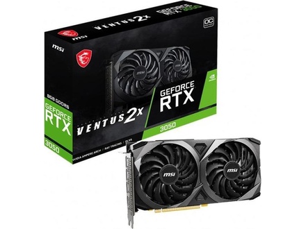 MSI GeForce RTX 3050 VENTUS 2X OC 8GB