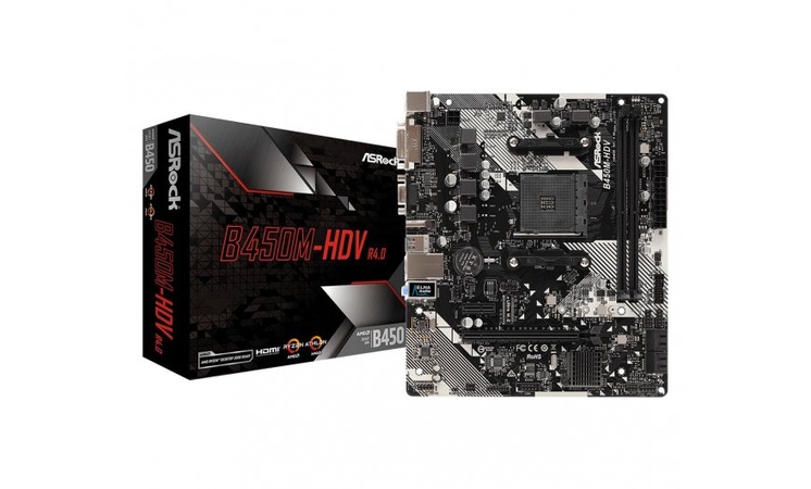 ASrock B450M-HDV R4.0