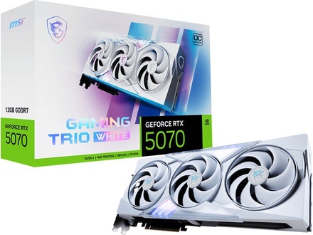 MSI GeForce RTX 5070 Gaming Trio OC White 12GB GDD