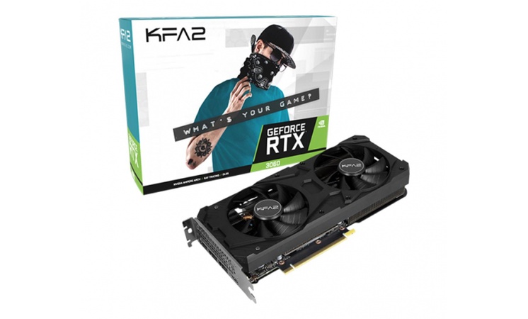 KFA2 GeForce RTX 3060 1-Click OC 12GB