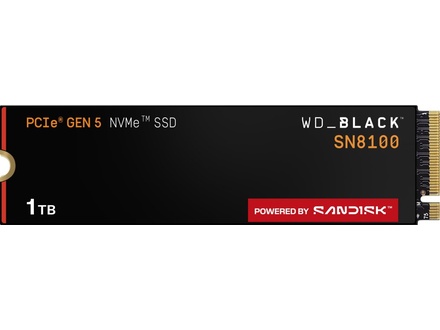 WD Western Digital Pcie G5 M.2 1TB SN8100 (S100T1X0M)