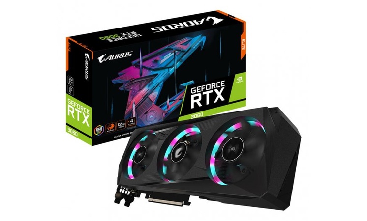 Gigabyte GeForce RTX 3060 AORUS ELITE 12GB