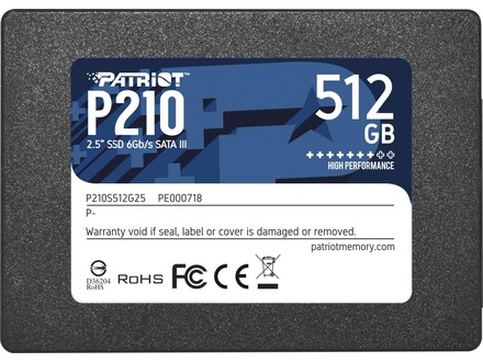 Patriot P210 512GB 2,5" (P210S512G25)