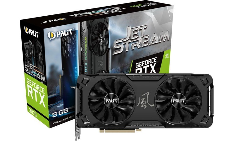 Palit Geforce RTX 3070 Jetstream 8Gb