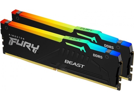 Kingston Fury Beast DDR5 16GB (2 x 8GB) 6000 CL30 EXPO Czarny