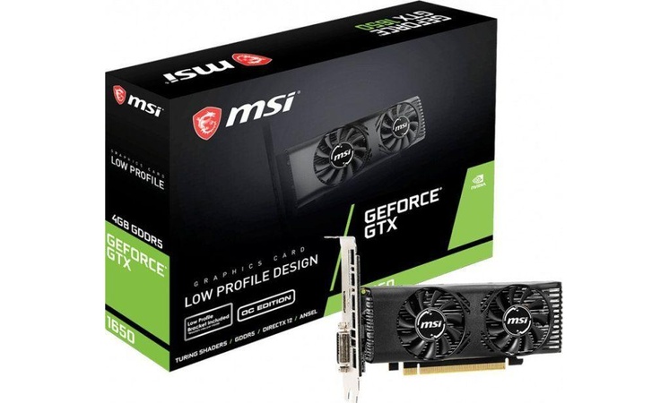 MSI Geforce GTX 1650 LP OC 4GB