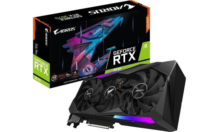 Gigabyte GeForce RTX 3070 AORUS MASTER 8GB