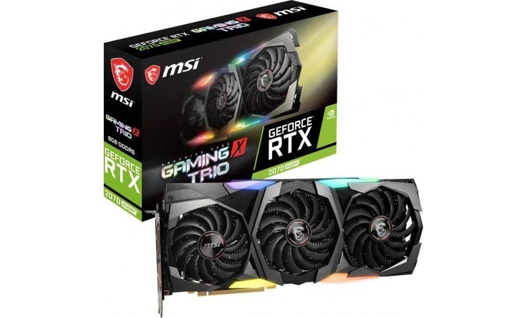 MSI Geforce RTX 2070 SUPER GAMING X TRIO 8GB