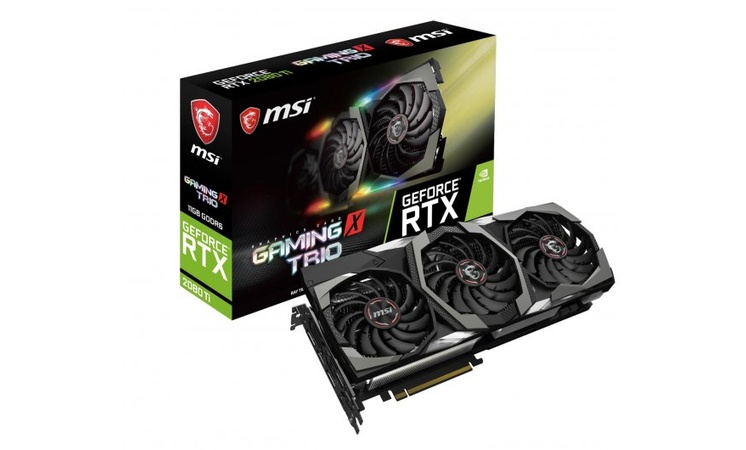 MSI GeForce RTX 2080 Ti GAMING X TRIO 11GB