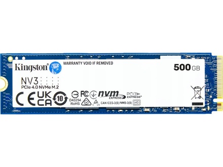Kingston NV3 M.2 Pcie 4.0 NVMe 500GB (SNV3S500G)