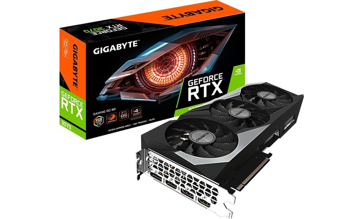 Gigabyte GeForce RTX 3070 Gaming OC 8GB GDDR6