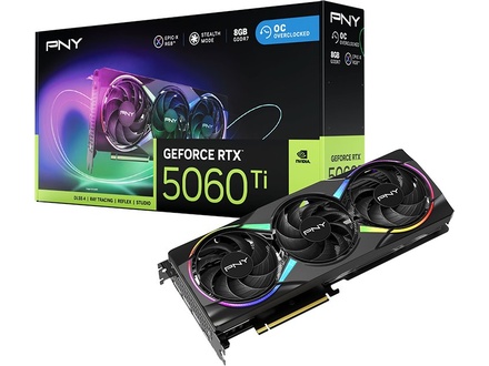 PNY GeForce RTX 5060 Ti EPIC-X RGB OC NVIDIA 8 GB GDDR7 (VCG5060T8TFXXPB1O)