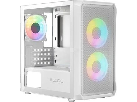 Logic Concept LOGIC Portos ARGB Mini USB 3.0 Biała (AMPORTOS2000000000002)