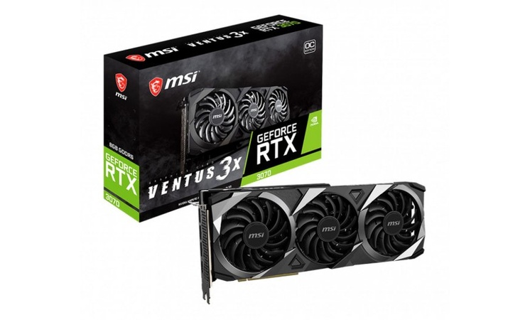 MSI GeForce RTX 3070 Ventus 3X OC 8GB GDDR6