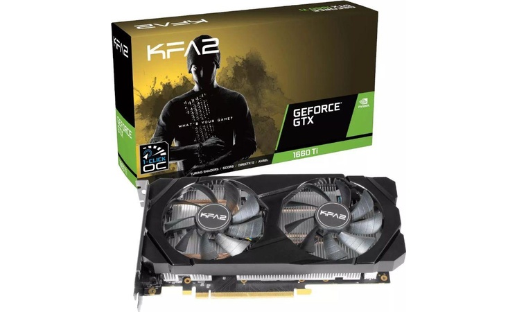 KFA GeForce GTX 1660 SUPER 1-Click OC 6GB GDDR6