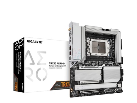 Gigabyte TRX50 AERO D sTR5 4DDR5 HDMI USB/4M.2 eATX (TRX50AEROD)