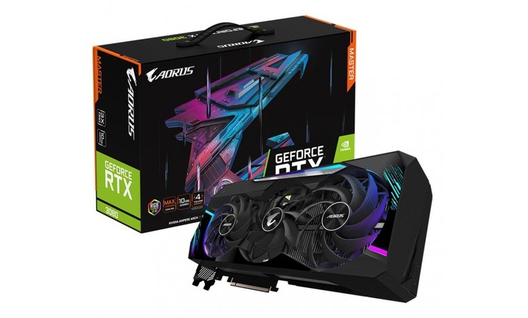 Gigabyte GeForce RTX 3080 AORUS MASTER 10G LHR