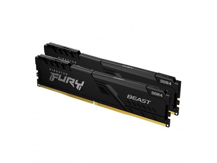 Kingston FURY Beast Black DDR4 32GB 3200MHz CL16 (KF432C16BBK2/32)
