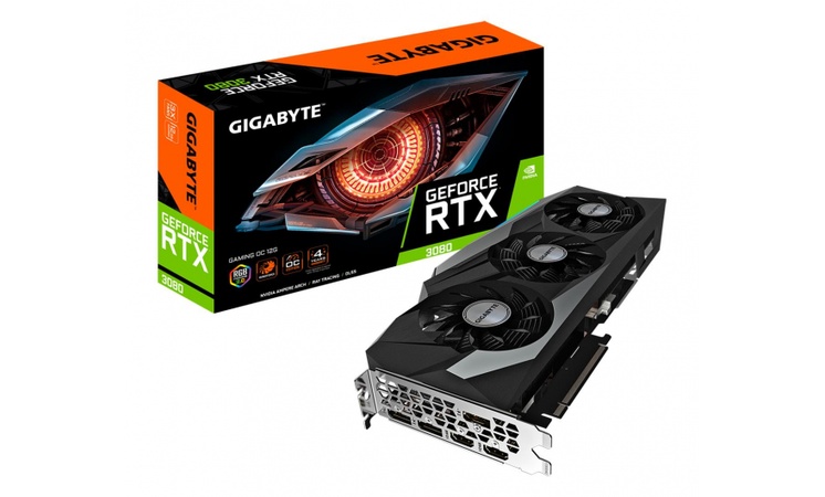 Gigabyte Geforce Rtx 3080 Gaming 12Gb Oc Lhr