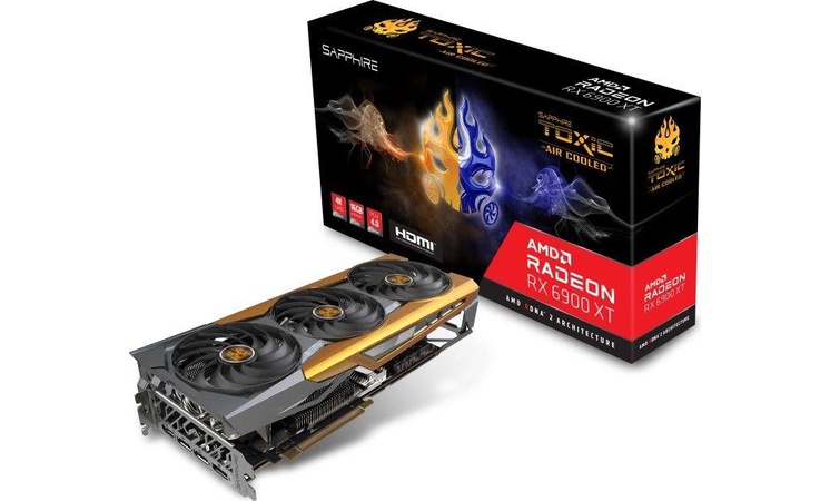 Sapphire Radeon Rx 6900 Xt Toxic Gaming Oc 16Gb