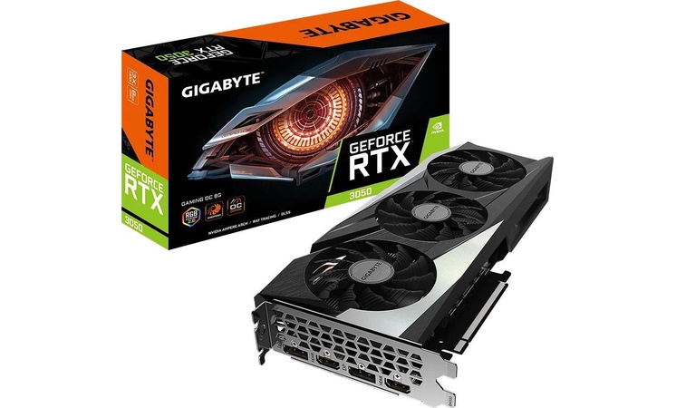 Gigabyte Geforce Rtx 3050 Gaming Oc 8Gb