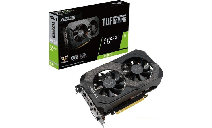 Asus GeForce GTX 1660 Ti TUF GAMING TOP EVO 6GB